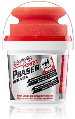 Gelový repelent LEOVET Power Phaser Durativ včetně houbičky, 500 ml