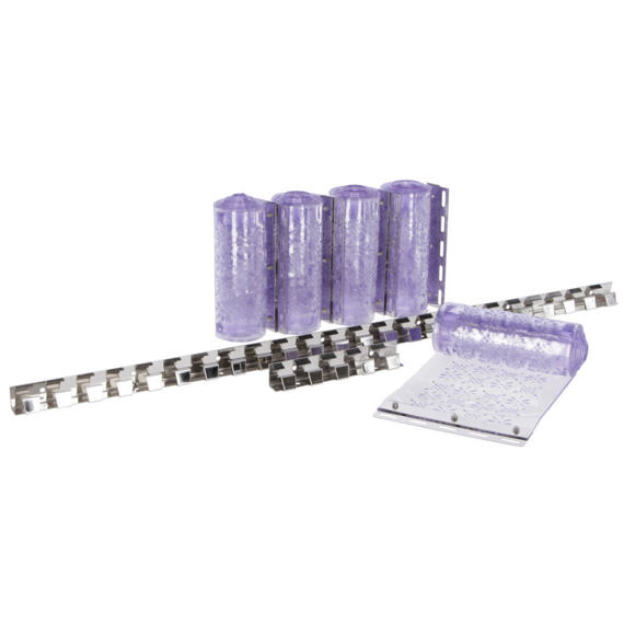 Reliefovaný závěs z PVC, kmpletní set s pásem šířky 30cm, tloušťky 3mm