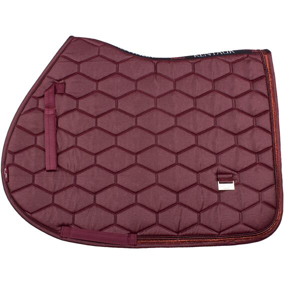 Podsedlová dečka KenTaur Shine, bordó