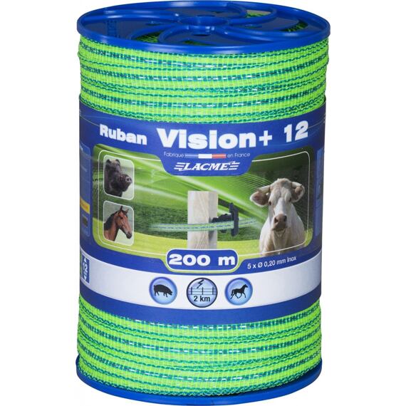 Elektrická páska BAND VISION+ 12 mm/200 m