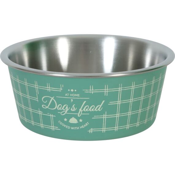 Miska nerez pes FOOD DOG 400ml zelená Zolux