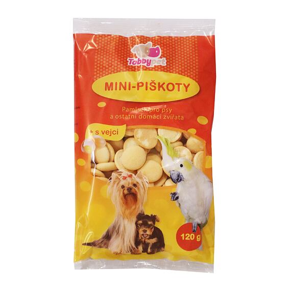 Piškoty TOBBY pro psy MINI 120g