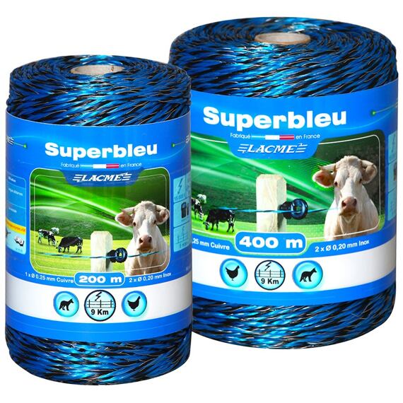 Ohradníkové lanko SUPERBLEU