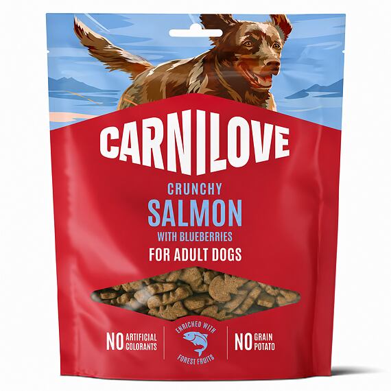 Carnilove Dog Crunchy Snack Salmon+Blueberries 200g