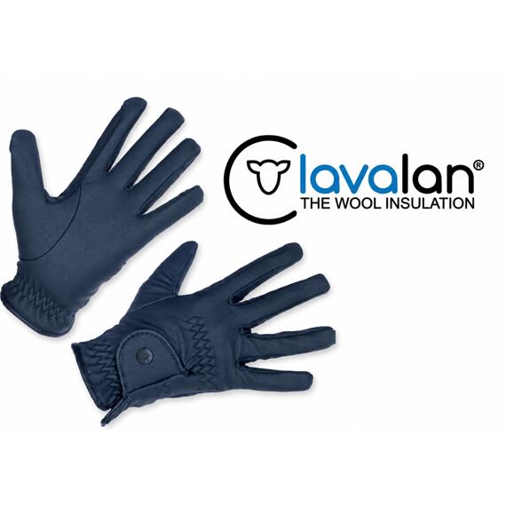 Jezdecké rukavice Covalliero A/W 2025, tmavě modrá, S