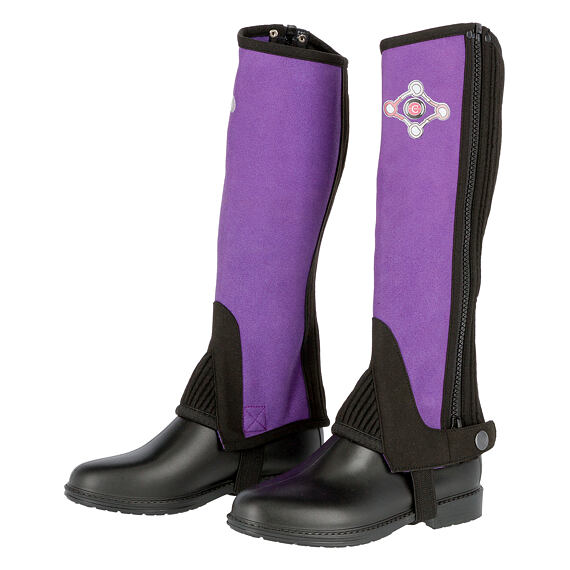 Minichaps Covalliero Lilli, černá/fialová