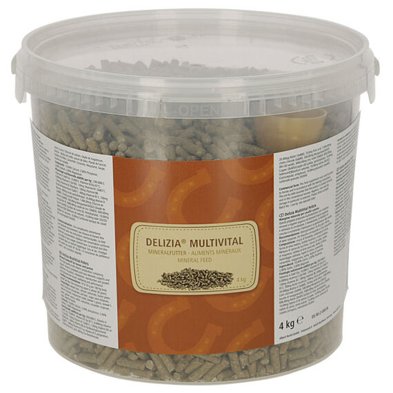 Delizia® Multivital Pelety 4 kg