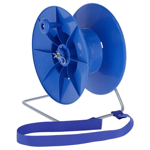 Naviják s bubnem SUPER modrý