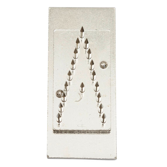 Tetovací písmeno 40 mm s přídavnou platformou, špice