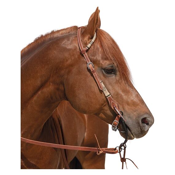 Uzdečka westernová LproWest Amarillo na jedno ucho