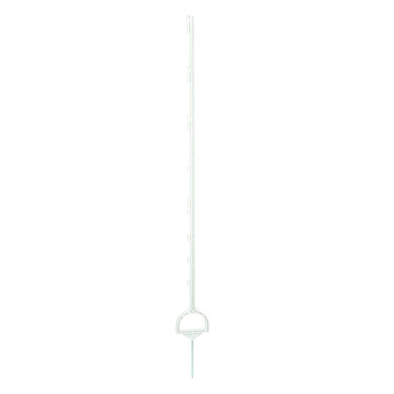 Plastový sloupek EURO s nášlapným třmenem/bílá/158cm