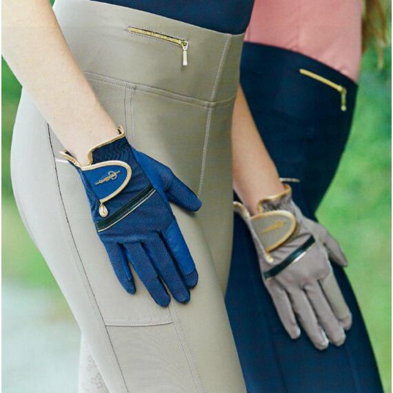 Jezdecké rukavice S/S 2021 tmavě modrá