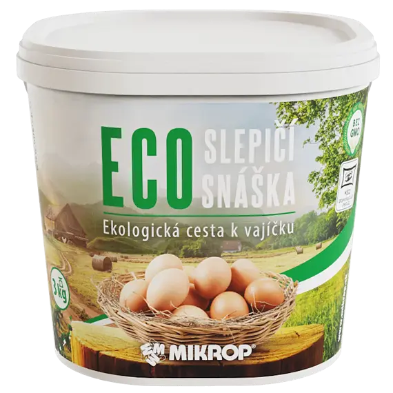 ECO Slepičí snáška 3 kg, CZ-BIO-002