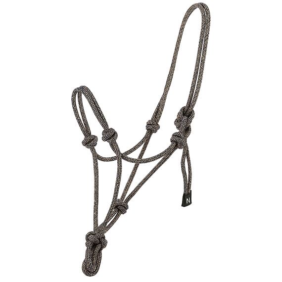 Provazová ohlávka NORTON Ethological, tmavě modrá/zlatá