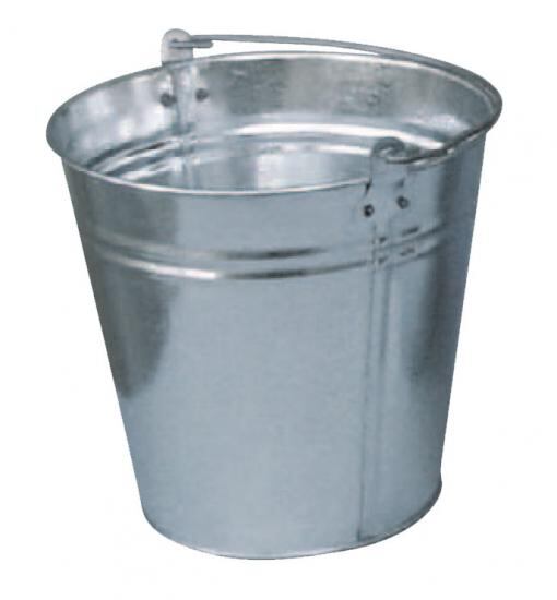 Kbelík plechový pozinkovaný