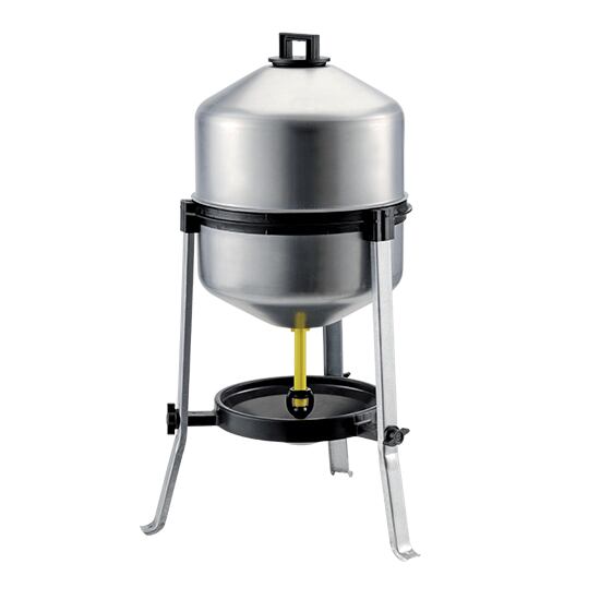 Stojanová napáječka pro drůbež 30 l, plechová