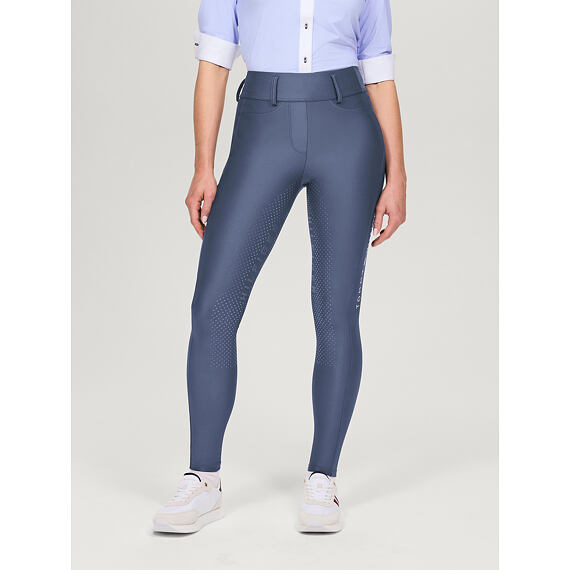 Dámské legíny TOMMY HILFIGER Highland, kouřově modrá, kolekce S/S 2026