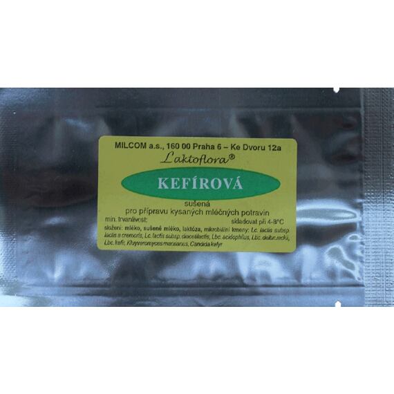 Kultura kefírová na 1 litr mléka, 1 sáček