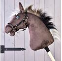 Hobby horse LarDen Alfredo s černou ohlávkou, vel. M
