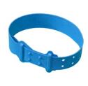 Krční plastová páska pro ovce a kozy, modrá