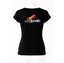 VitaEmote tričko, černá