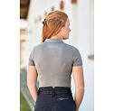 Dámská polokošile Covalliero S/S 2023, šedá, vel. M