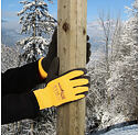 Rukavice pracovní POWERGRAB THERMO, žluté