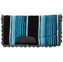 Westernová deka pod sedlo Weaver Leather Felt, pony, modrá