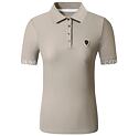 Polo triko Covalliero Polo S/S 2025 dámské, béžová