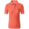 Polo triko Covalliero Polo S/S 2025 dámské, korálová