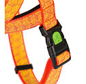 Reflexní postroj pro psy, oranžový