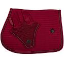 Podsedlová dečka KENTAUR Softshell včetně čabraky, vínová, FULL