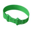 Krční plastová páska pro ovce a kozy, zelená