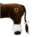 Plyšový koník EQUESTRO, hnědý