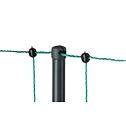 Síť pro drůbež Premium, nevodivá, výška 106 cm, délka 50 m, dvojitý hrot, zelená