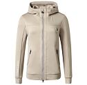 Mikina s kapucí Covalliero S/S 2025 dámská, béžová