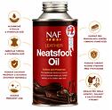 Olej pro kožené vybavení NAF Neatsfood, 500 ml