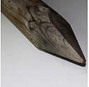 Dřevěný kůl, tlakově mořený, délka 180 cm, průměr 8 cm