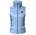Dámská prošívaná vesta Covalliero A/W 2024, světle modrá
