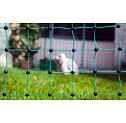 Síť pro králíky, vodivá, výška 65 cm, délka 12 m, jednoduchý hrot, zelená