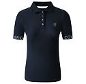 Polo triko Covalliero Polo S/S 2025 dámské, tmavě modrá