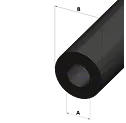 Mléčná hadice O-Pure 16 x27 mm - 1m
