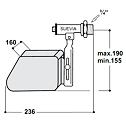 Vysokotlaký plovákový ventil MASTERFLOW Suevia Model 723