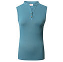 Dámský top Covalliero S/S 2023, světle modrá