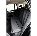 Ochranná deka do auta na zadní sedadla, 120 x 140 cm, černá