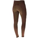 Dámské jezdecké legíny s koženým sedem Covalliero A/W 2023, hnědá