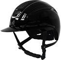 Jezdecká helma Covalliero Elite Polo gloss, černá