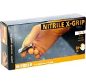 Jednorázové nitrilové rukavice X-Grip 240 mm, 50 ks/bal, oranžové